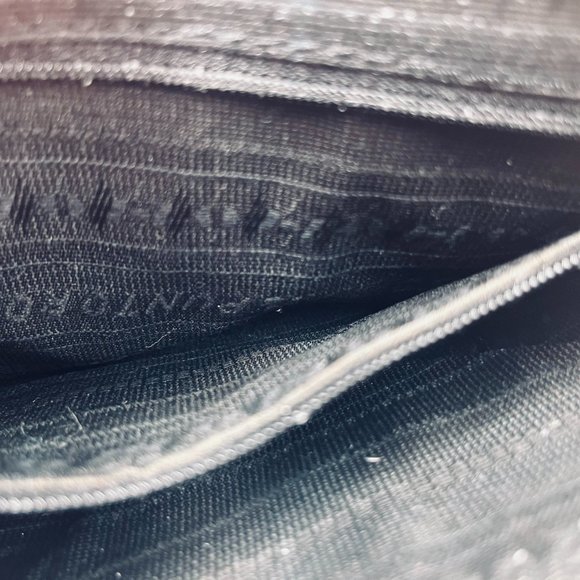 Il Punto Rossa Vintage Black Leather Handbag with Ornate Gold & Onyx Detail (195 - Picture 5 of 9